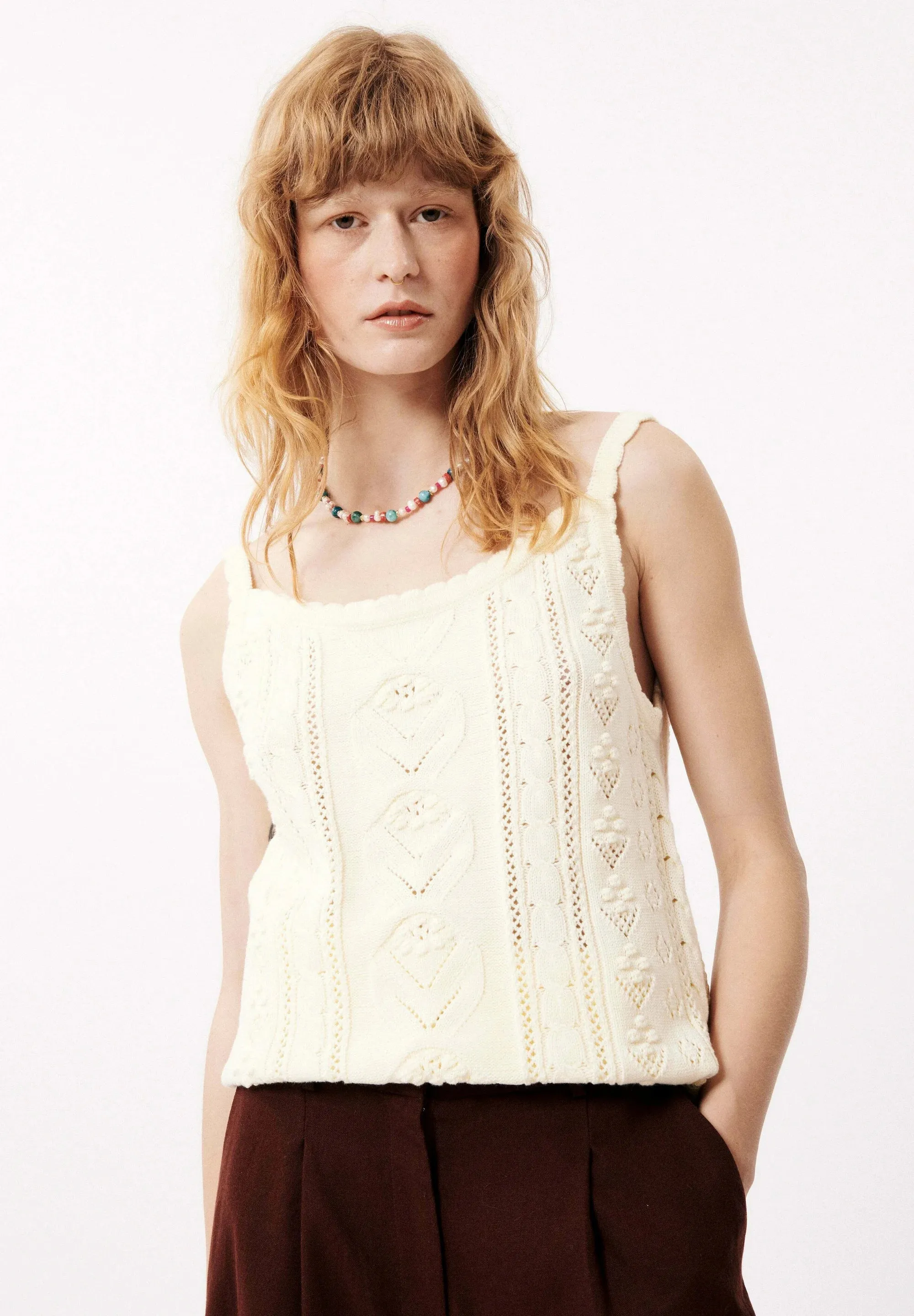 Euriel Knit Top (Cream)