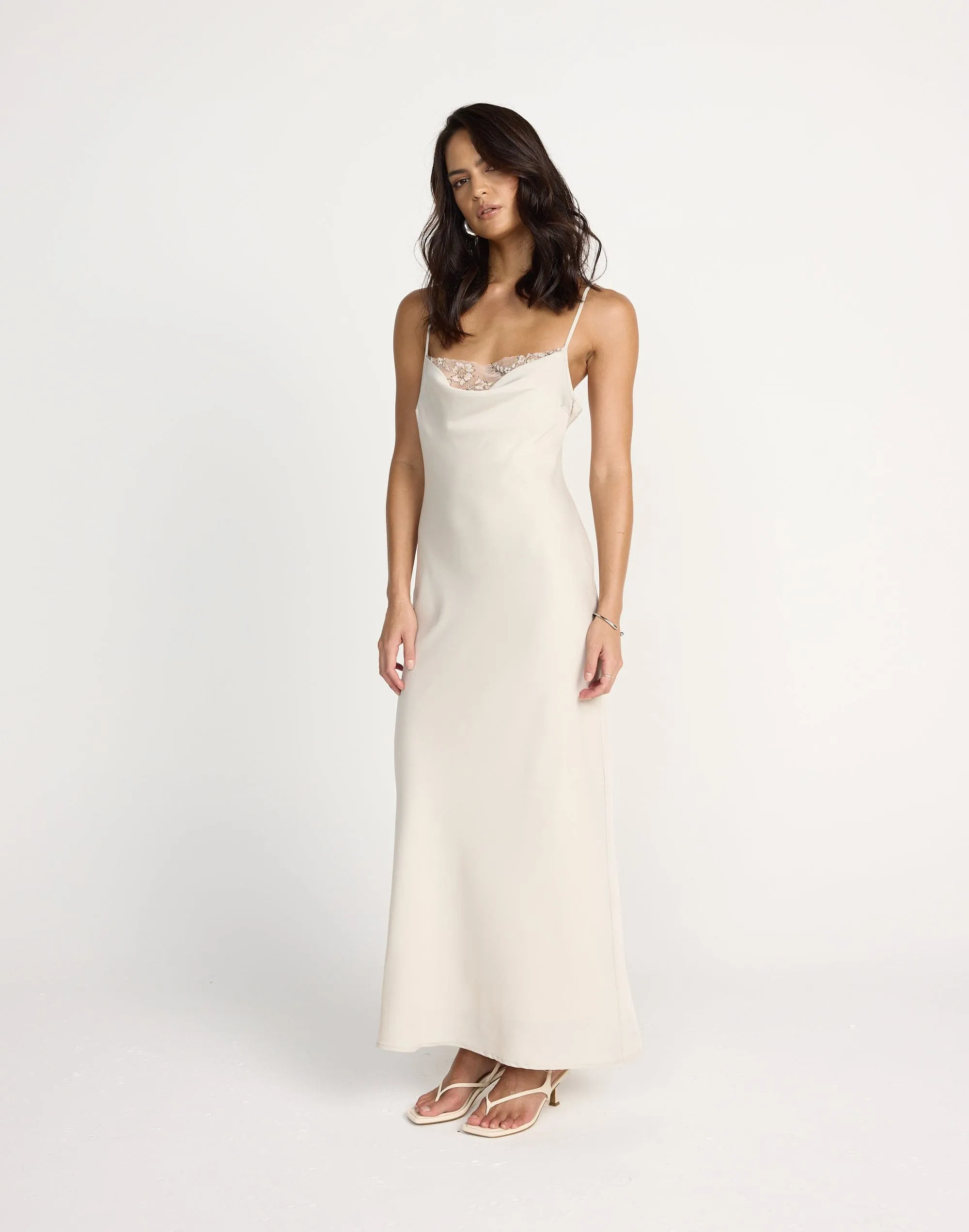 Fated Maxi Dress (Oat)