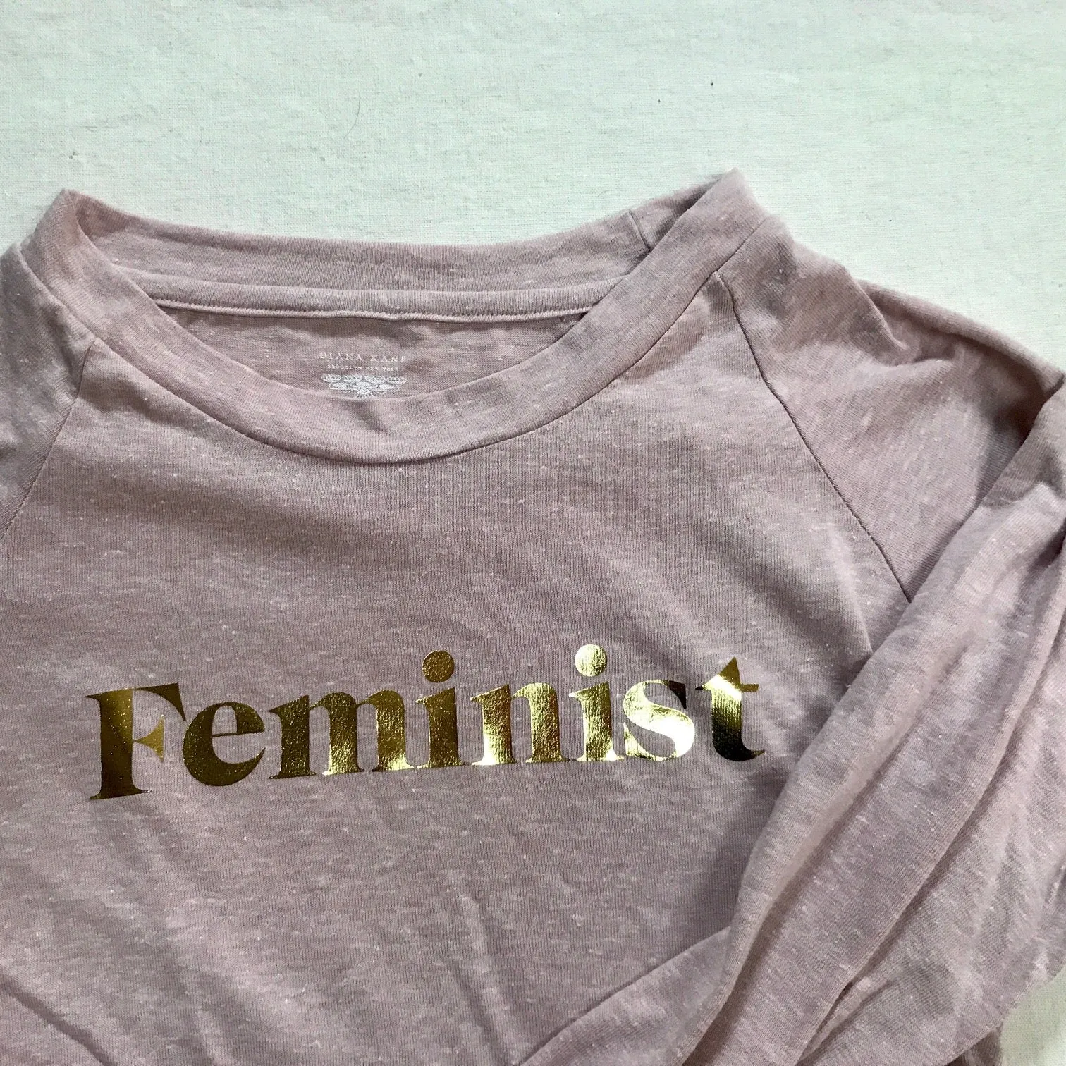 feminist tee shirt, long sleeve