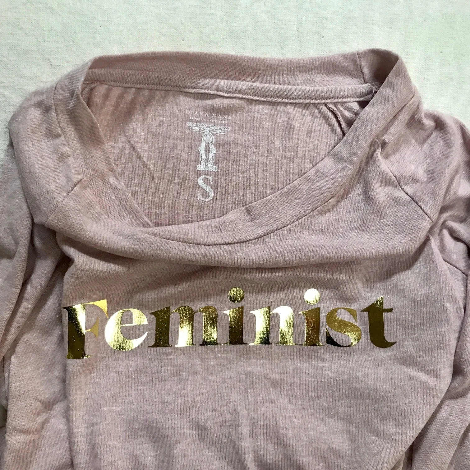 feminist tee shirt, long sleeve