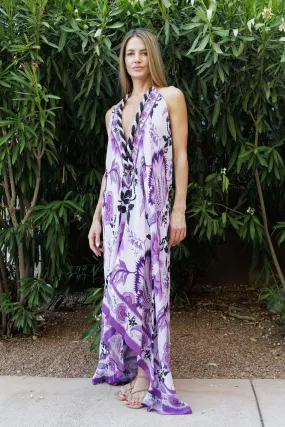 Floral Print Long Maxi Dresses