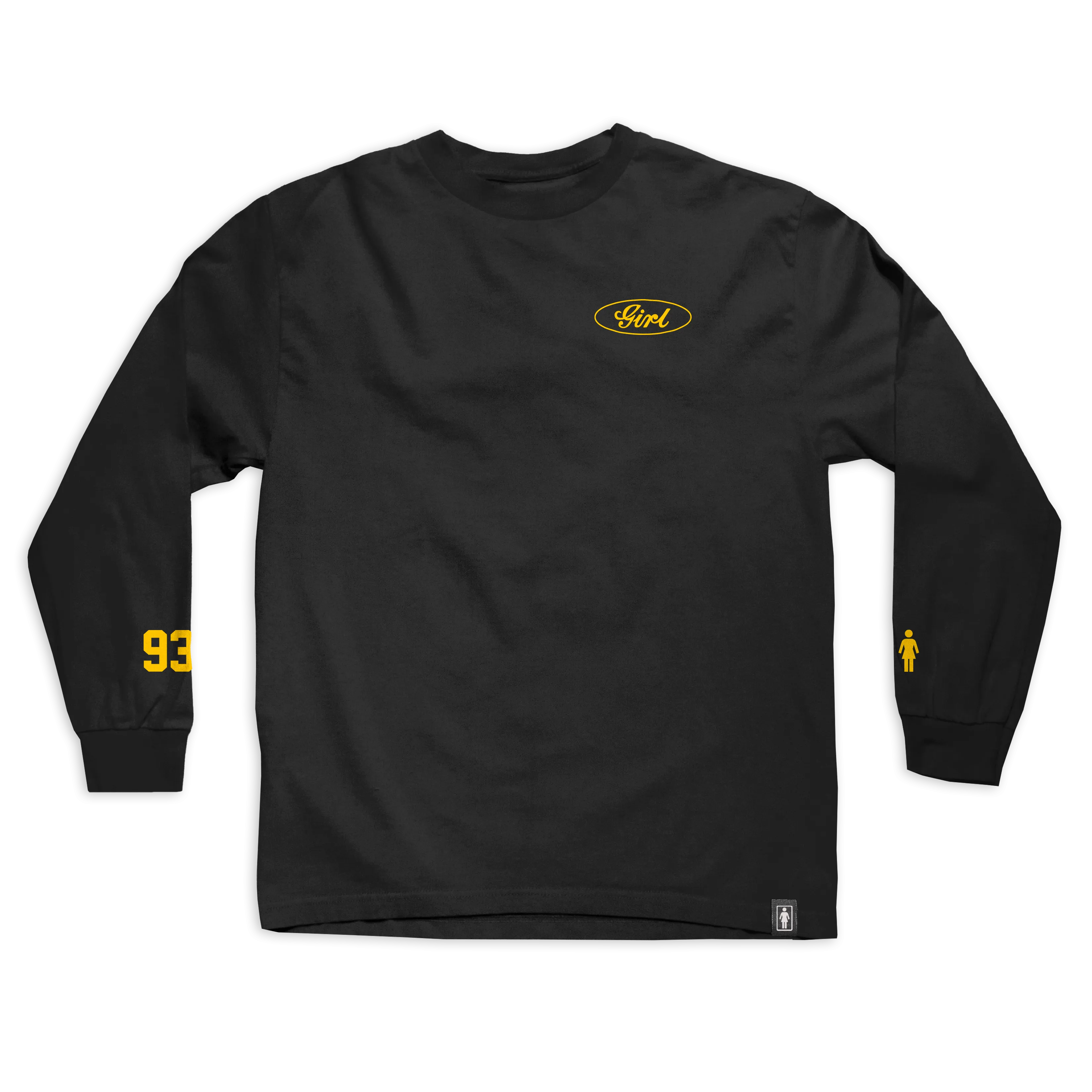 Girl Racing LS Tee Black