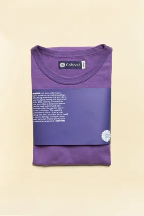 Godspeed Heavyweight Tsuriami 10oz Loopwheel T-Shirt - Purple