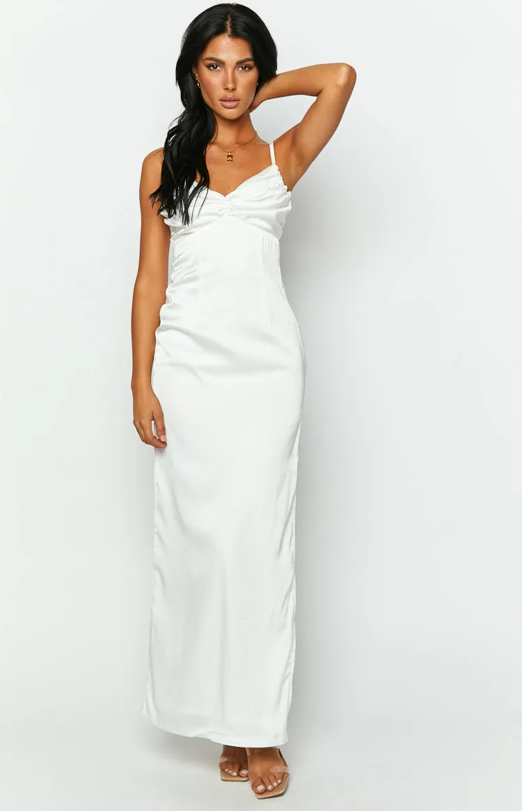 Honey Off White Maxi Dress