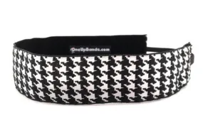 Houndstooth Thick Black White (SKU 1340)