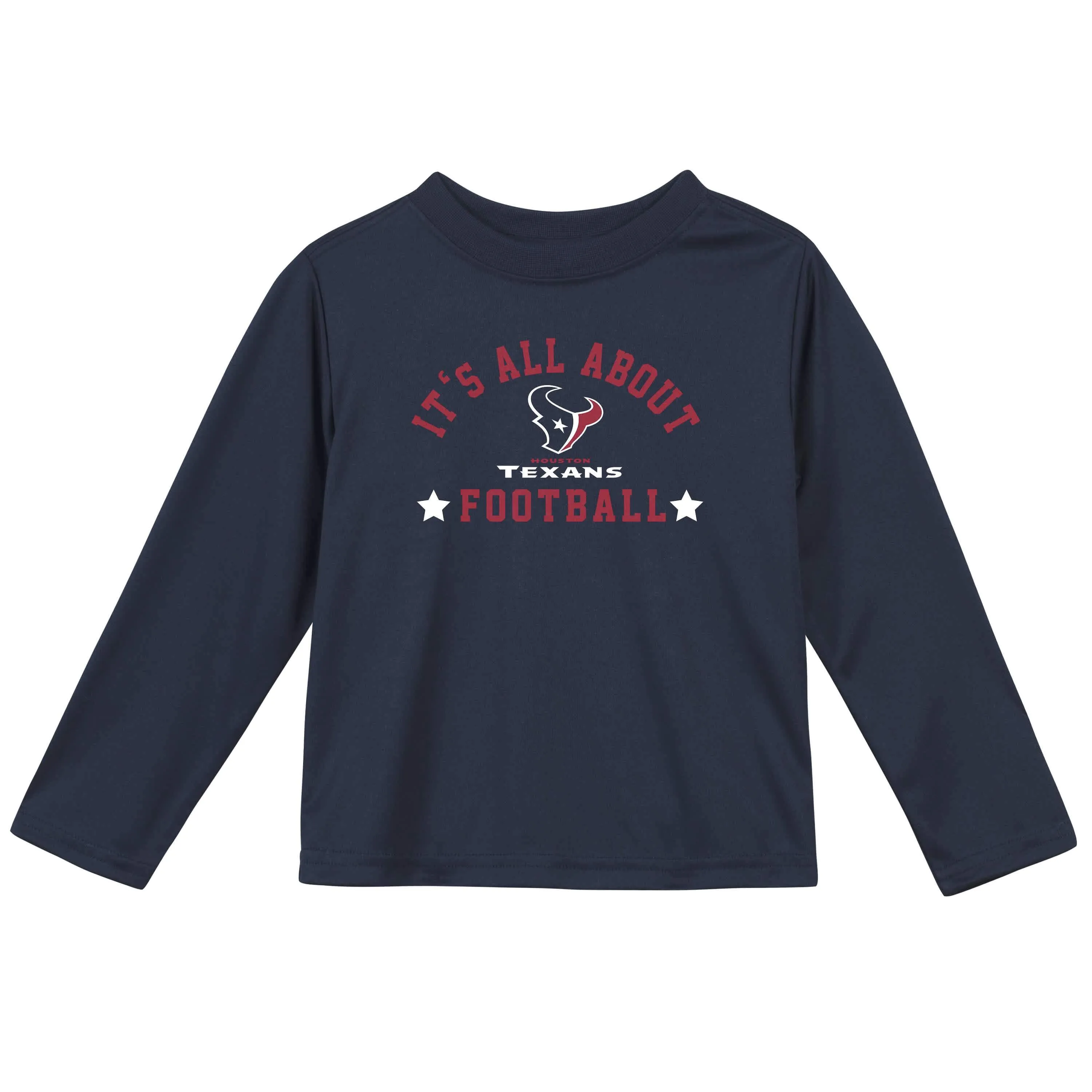 Houston Texans Baby & Toddler Boys Long Sleeve Tee Shirt