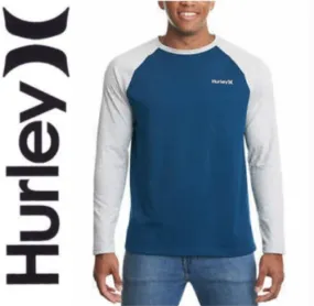 Hurley Baseball Raglan Long Sleeve Shirt T-Shirt