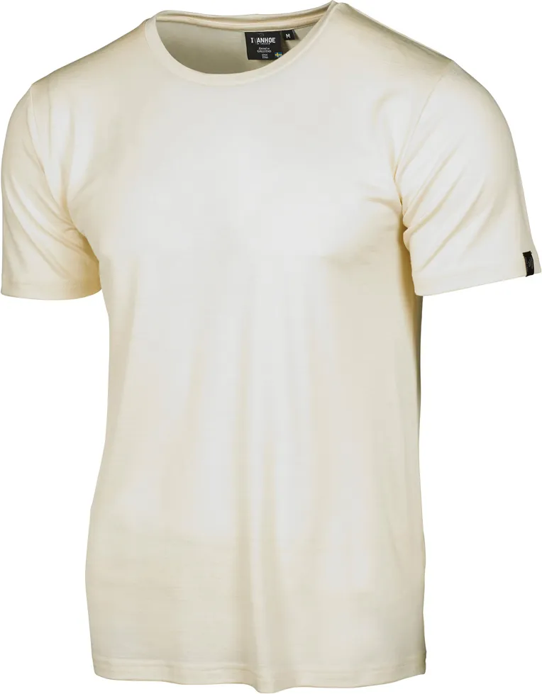 Ivanhoe Men&#x27;s Underwool Ceasar T-Shirt Natural White | Buy Ivanhoe Men&#x27;s Underwool Ceasar T-Shirt Natural White here | Outnorth