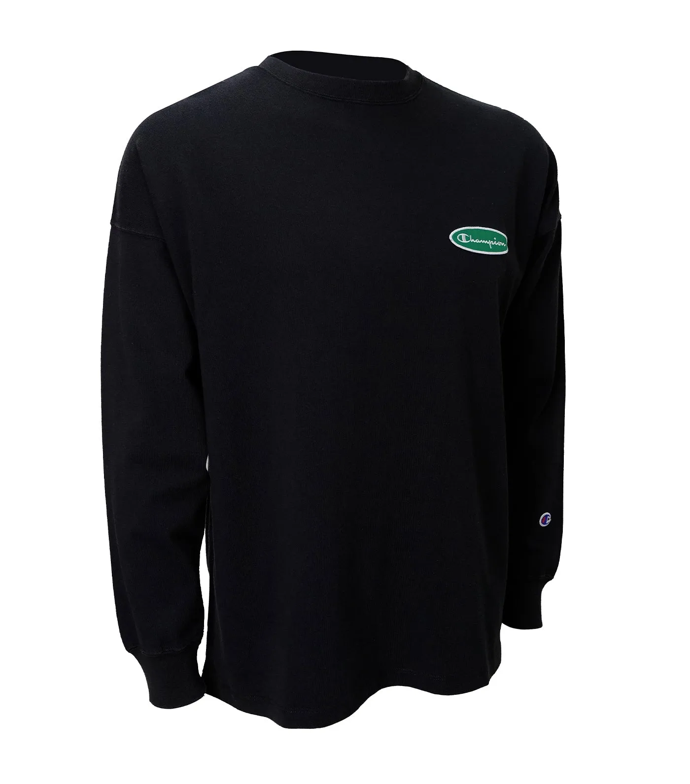 Japan Line Long-Sleeved T-Shirt Patch Black