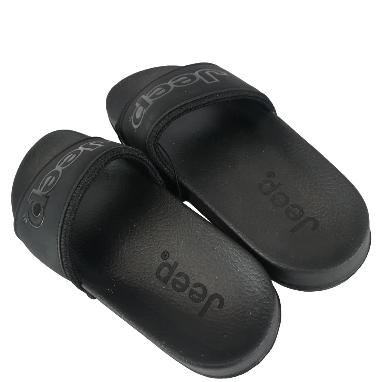 Jeep Pool Sandals Black