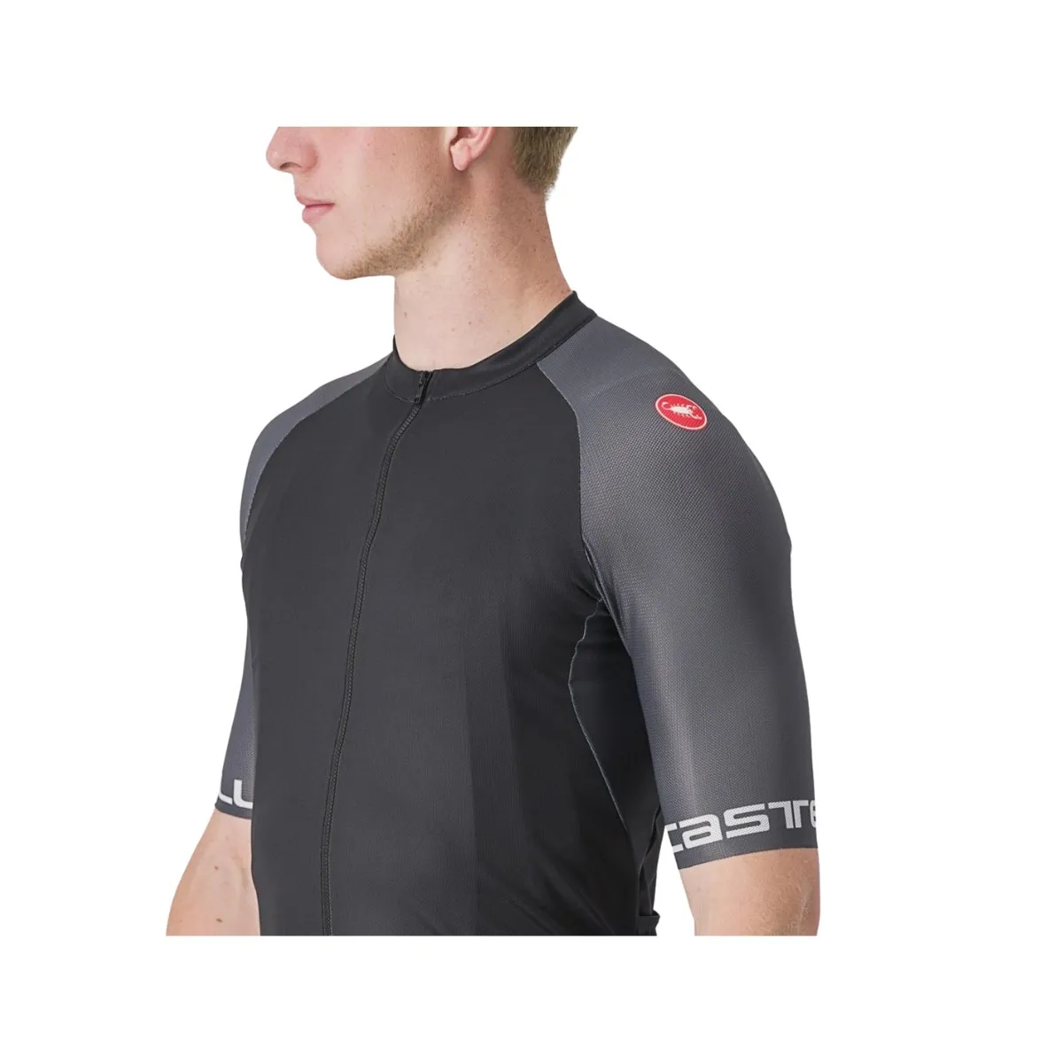 Jersey Castelli Entrata VI Short Sleeve Black