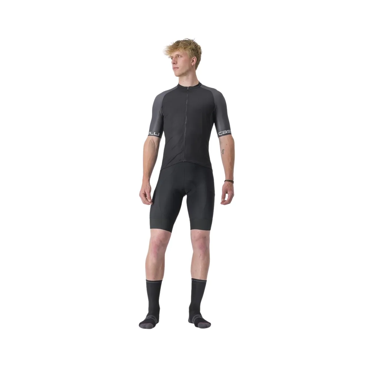 Jersey Castelli Entrata VI Short Sleeve Black