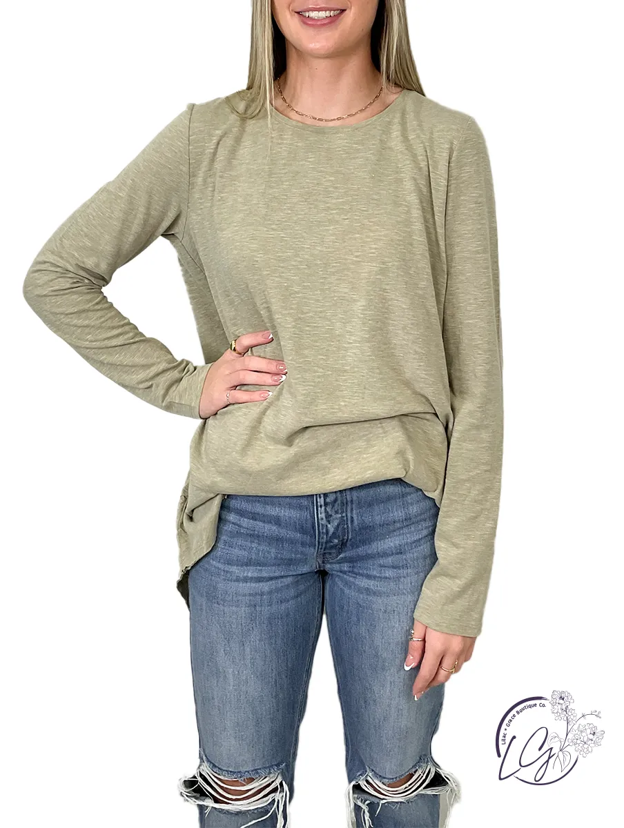 Jump In Long Sleeve Top