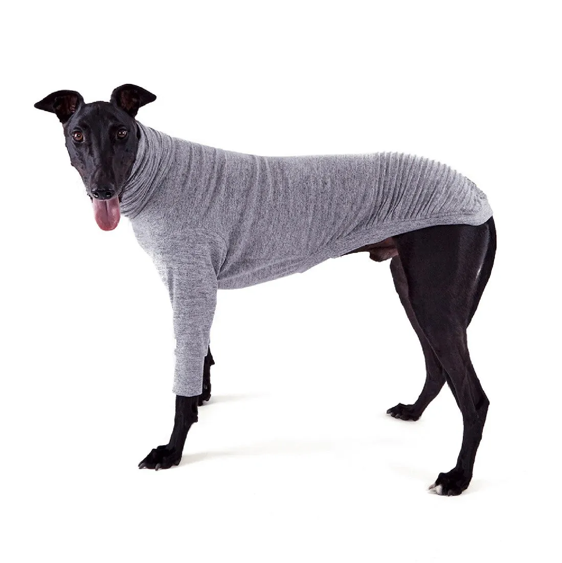 Kazoo Greyhound Softie Dog Jumper Grey 55-59cm Xs