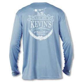 Kevin's Crest Long Sleeve Performance T-Shirt