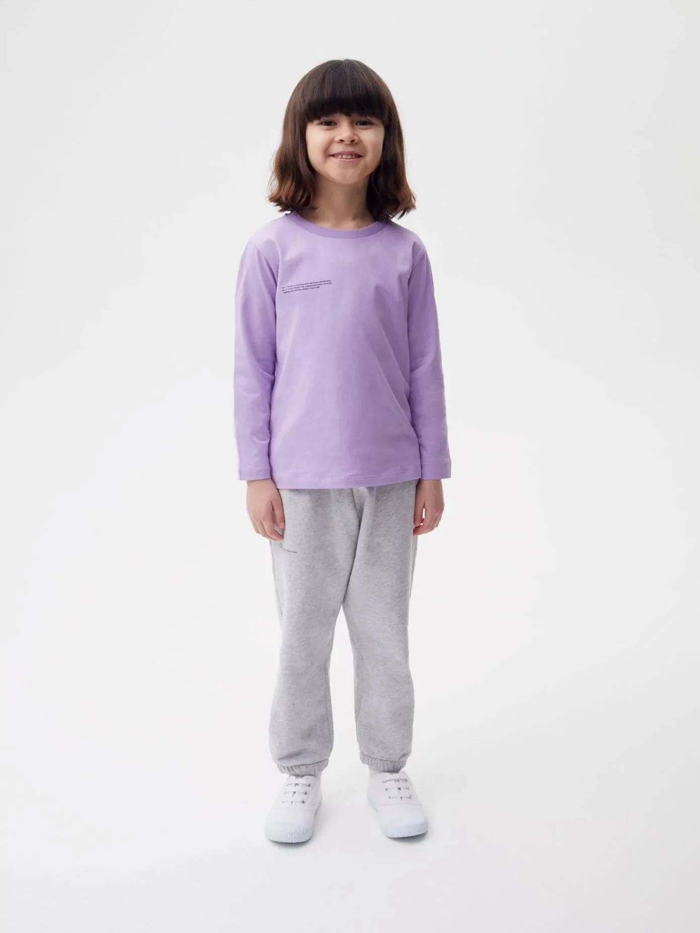 Kids' 365 Long Sleeve T-shirt—orchid purple