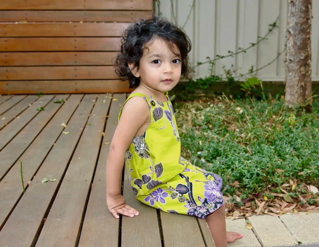 Kids Mykonos Romper Sewing Pattern