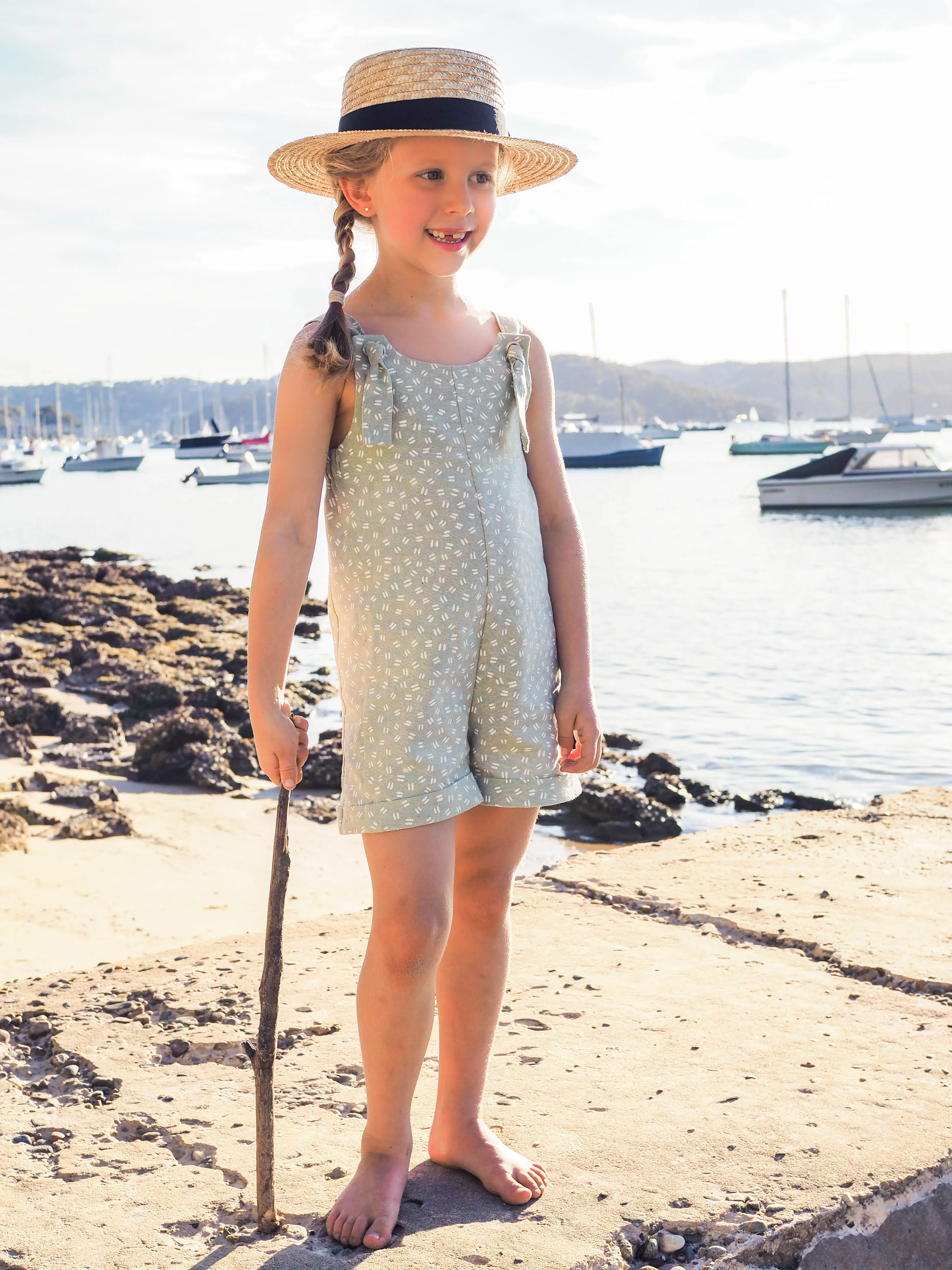 Kids Mykonos Romper Sewing Pattern