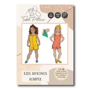 Kids Mykonos Romper Sewing Pattern