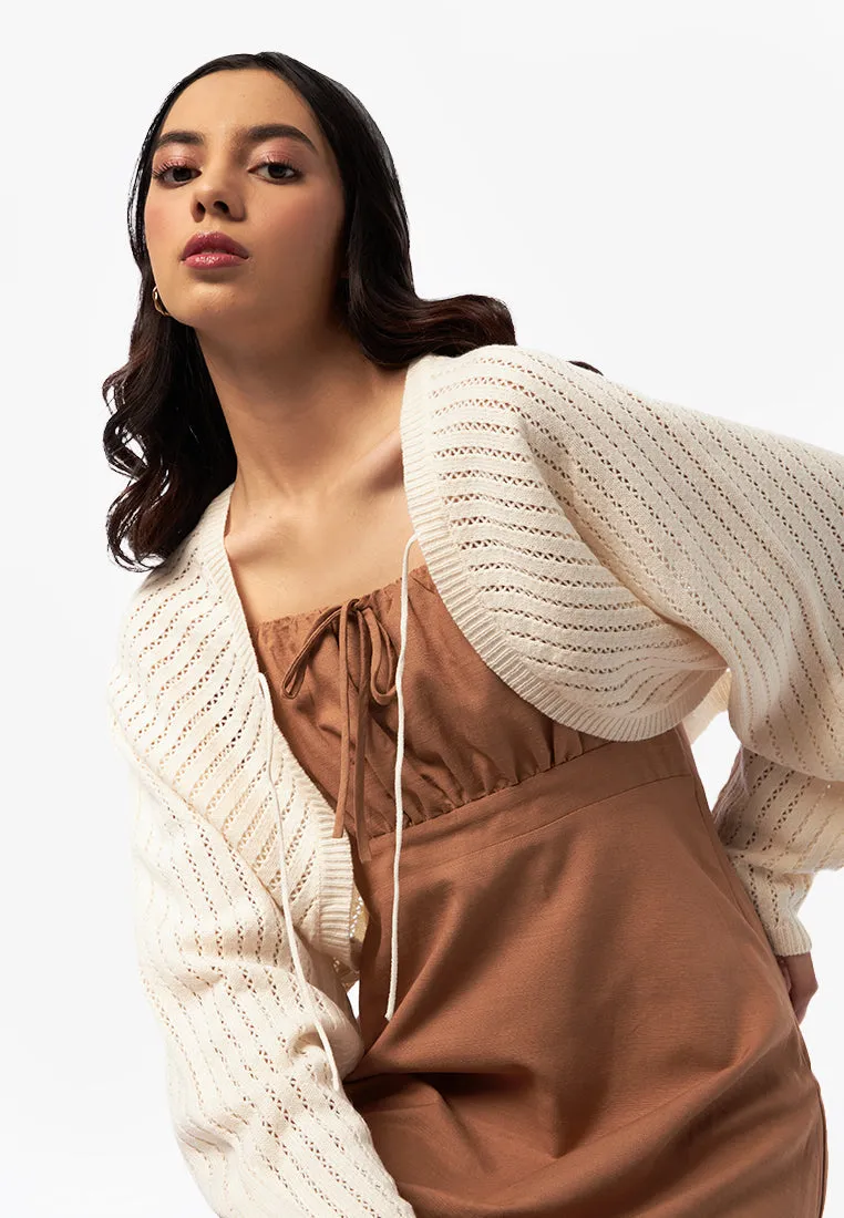 Knit Bolero Top