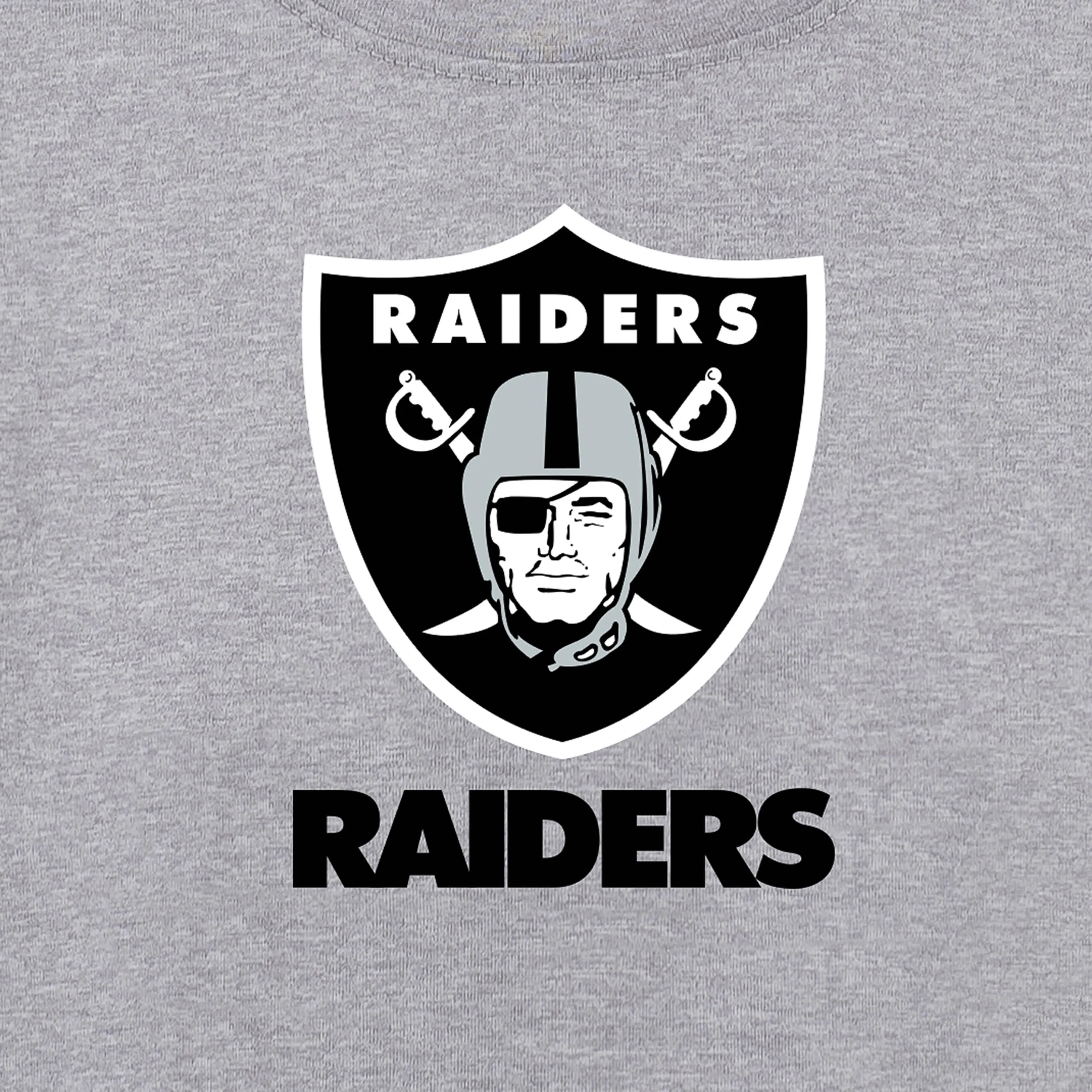 Las Vegas Raiders Toddler Boys Long Sleeve Tee Shirt