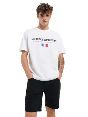 Le Coq Sportif Francaise Tee - Mens - White