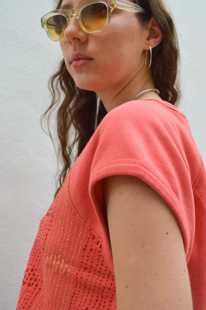 Leon & Harper Sirop Coral Sweatshirt