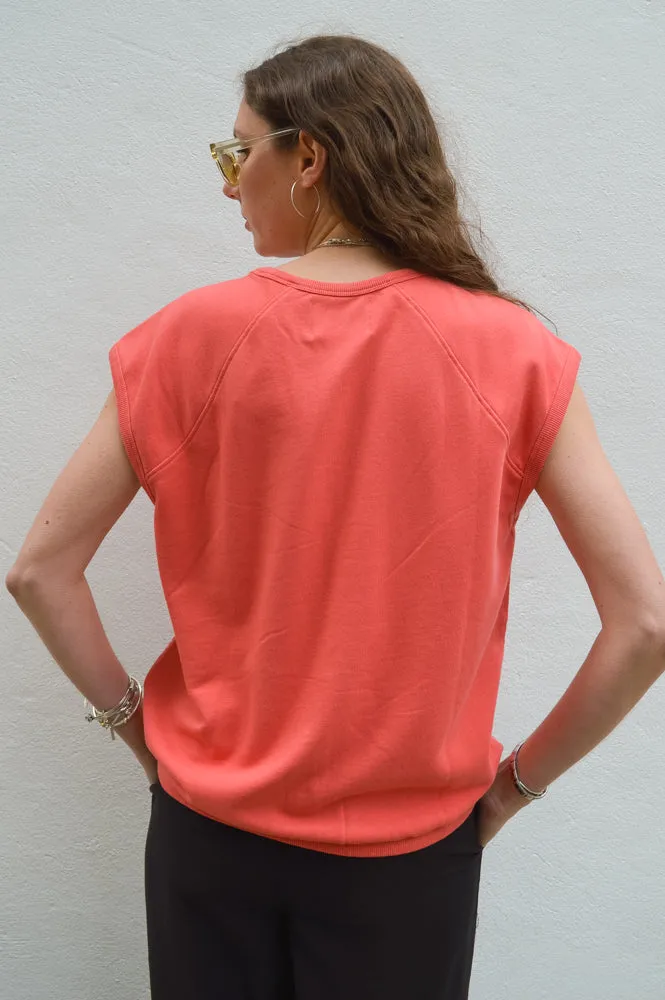 Leon & Harper Sirop Coral Sweatshirt