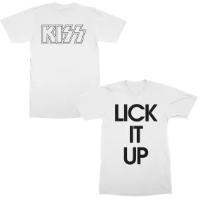 Lick It Up White T-Shirt