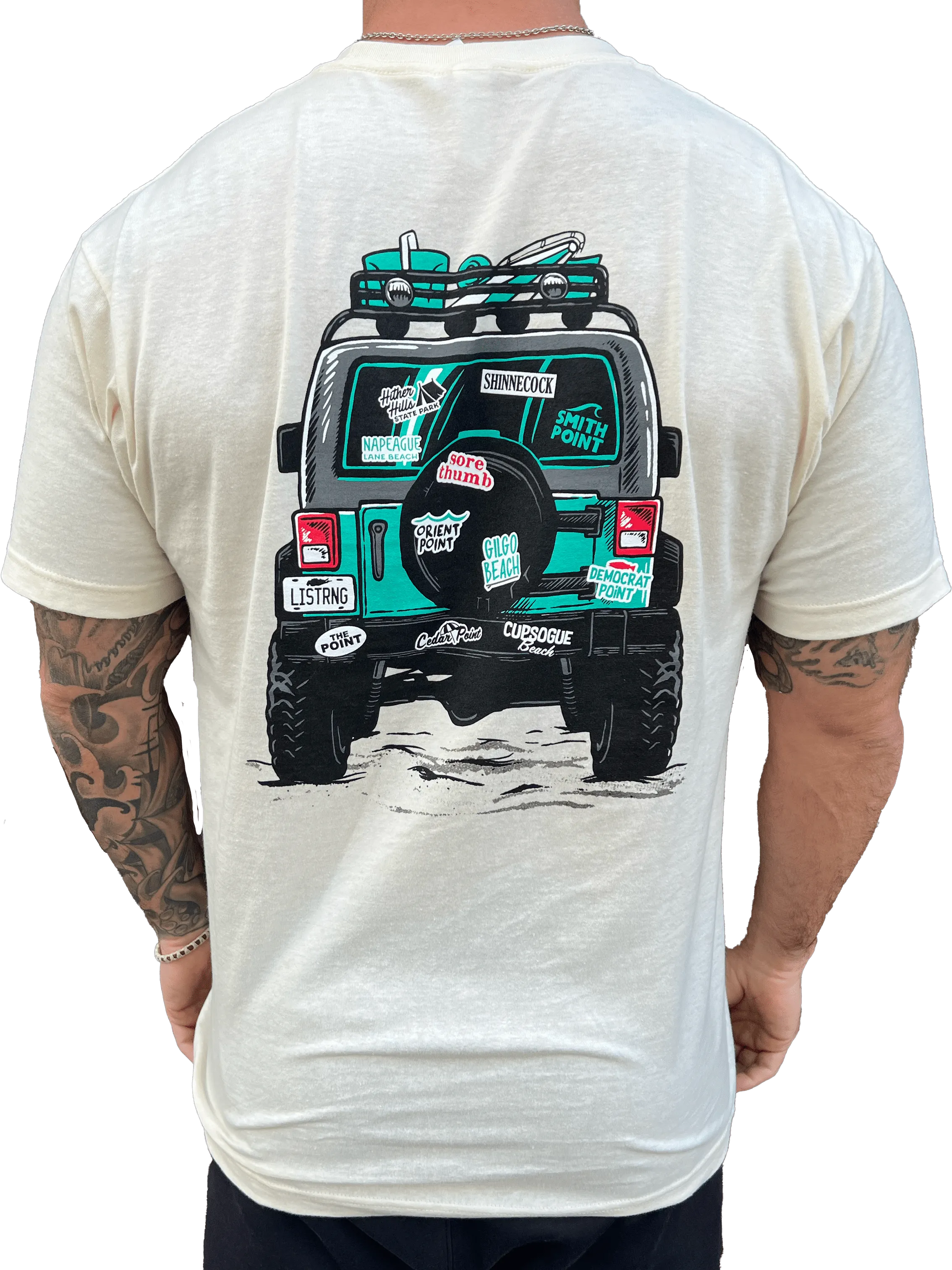 Long Island Strong Off Road T-shirt (Natural)