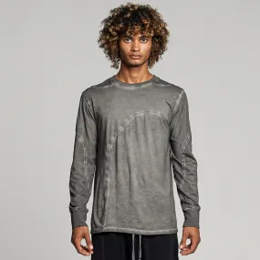 Long Sleeve Tee Grey Wash