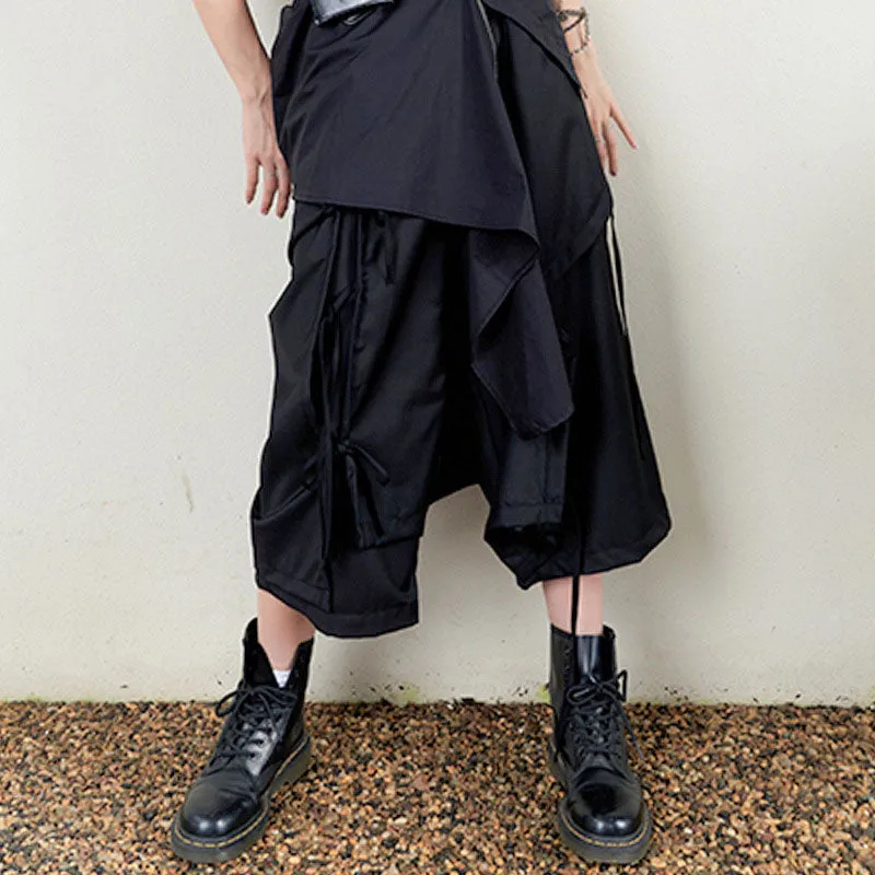 Loose Wide-leg Straight-leg Casual Culottes