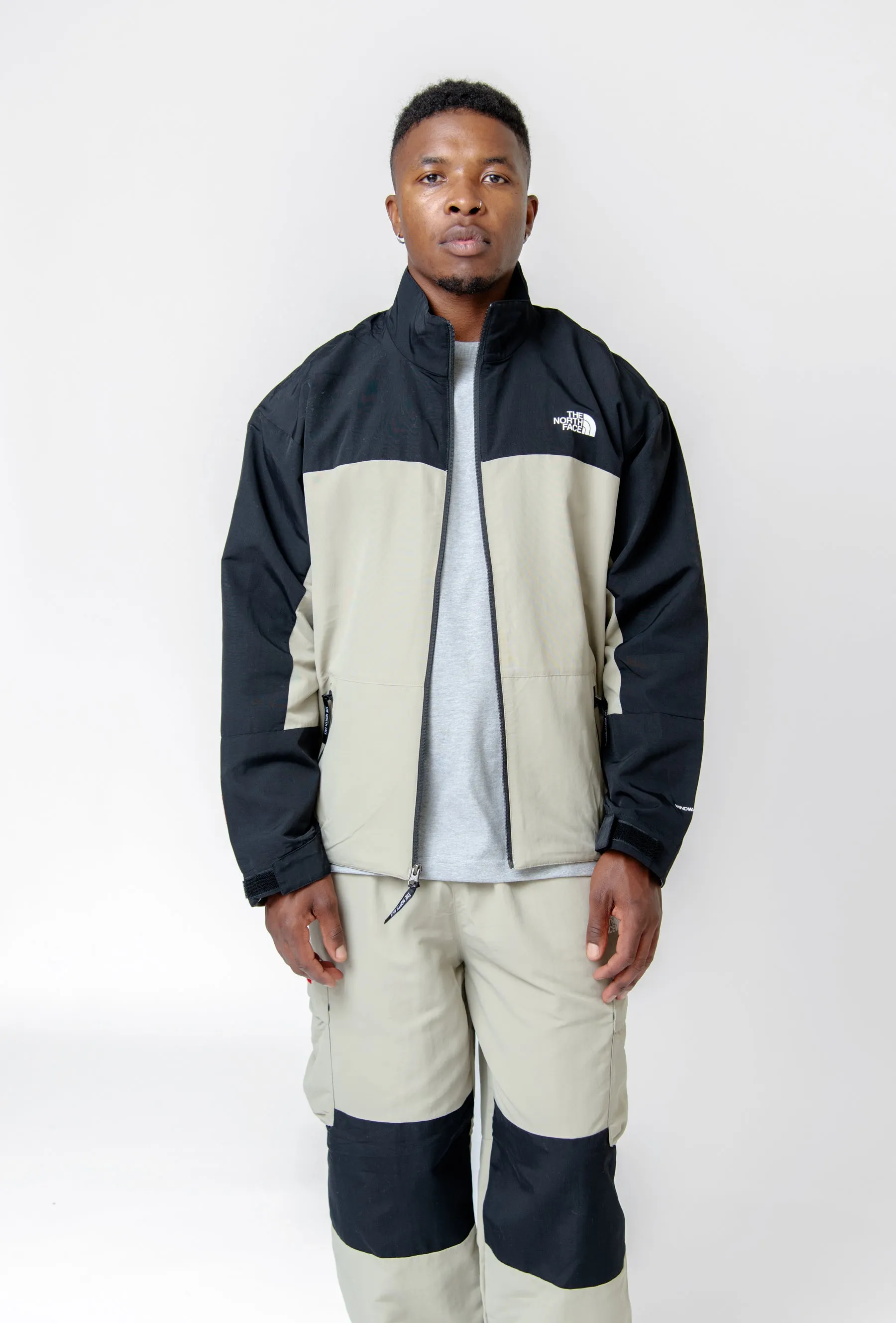 M Himalayan Track Jacket Clay Grey/TNF Black NF0A88XW5IF