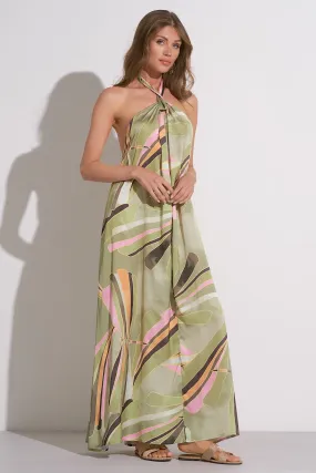 Maxi Halter Dress