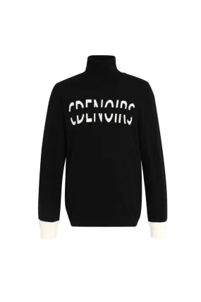 MEN CASHMERE TURTLE-NECK KNIT (BLACK)