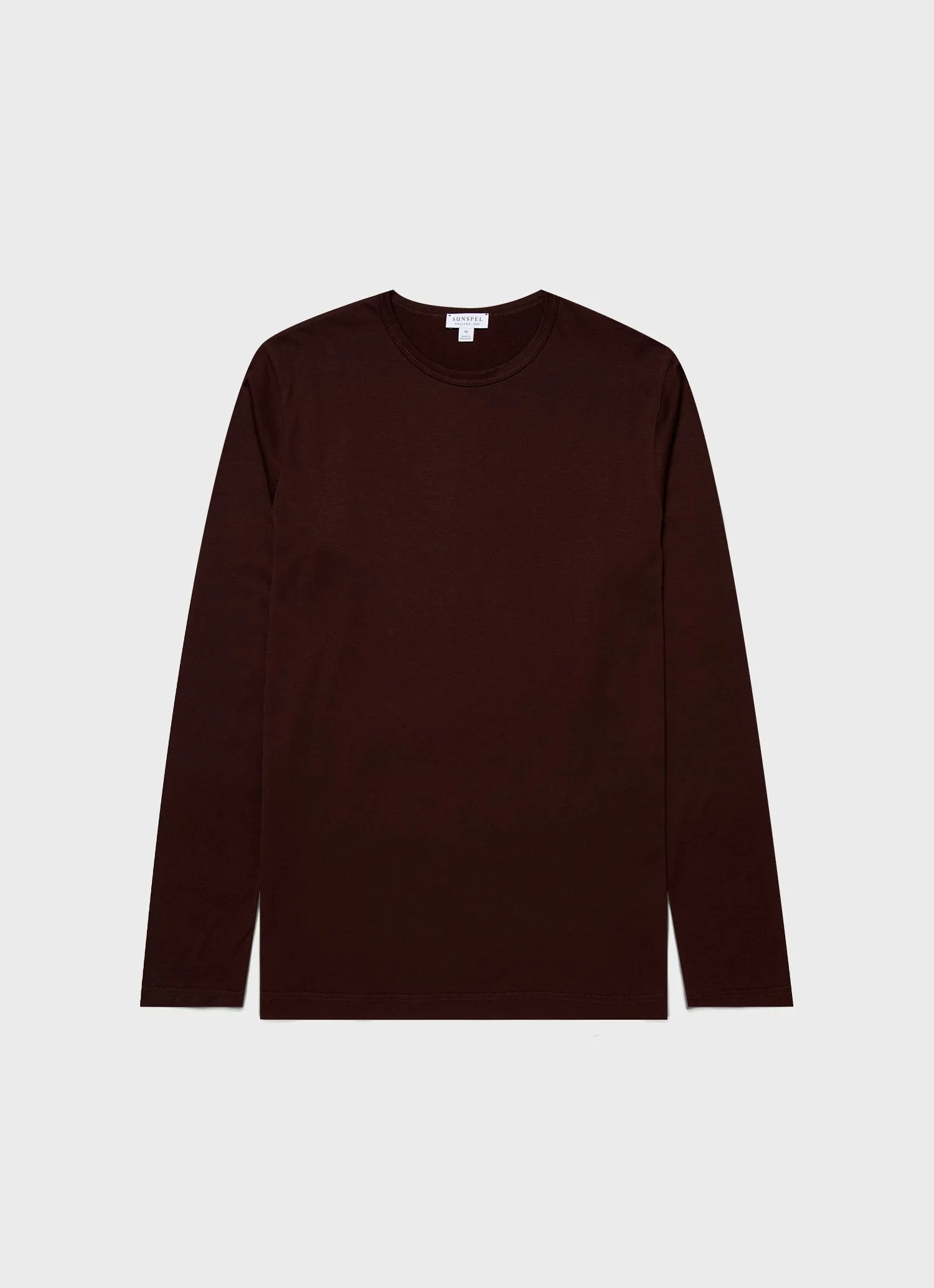 Men's Long Sleeve Classic T-shirt in Raisin