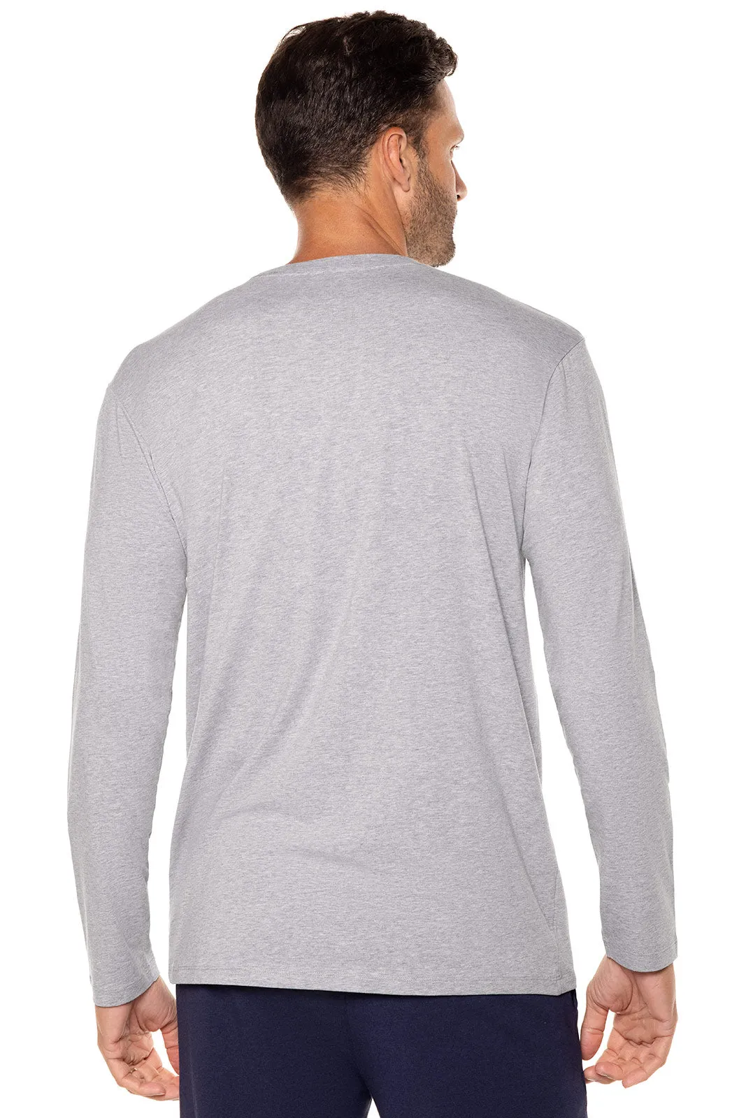 Men's Morada Everyday Long Sleeve T-Shirt | Grey Heather