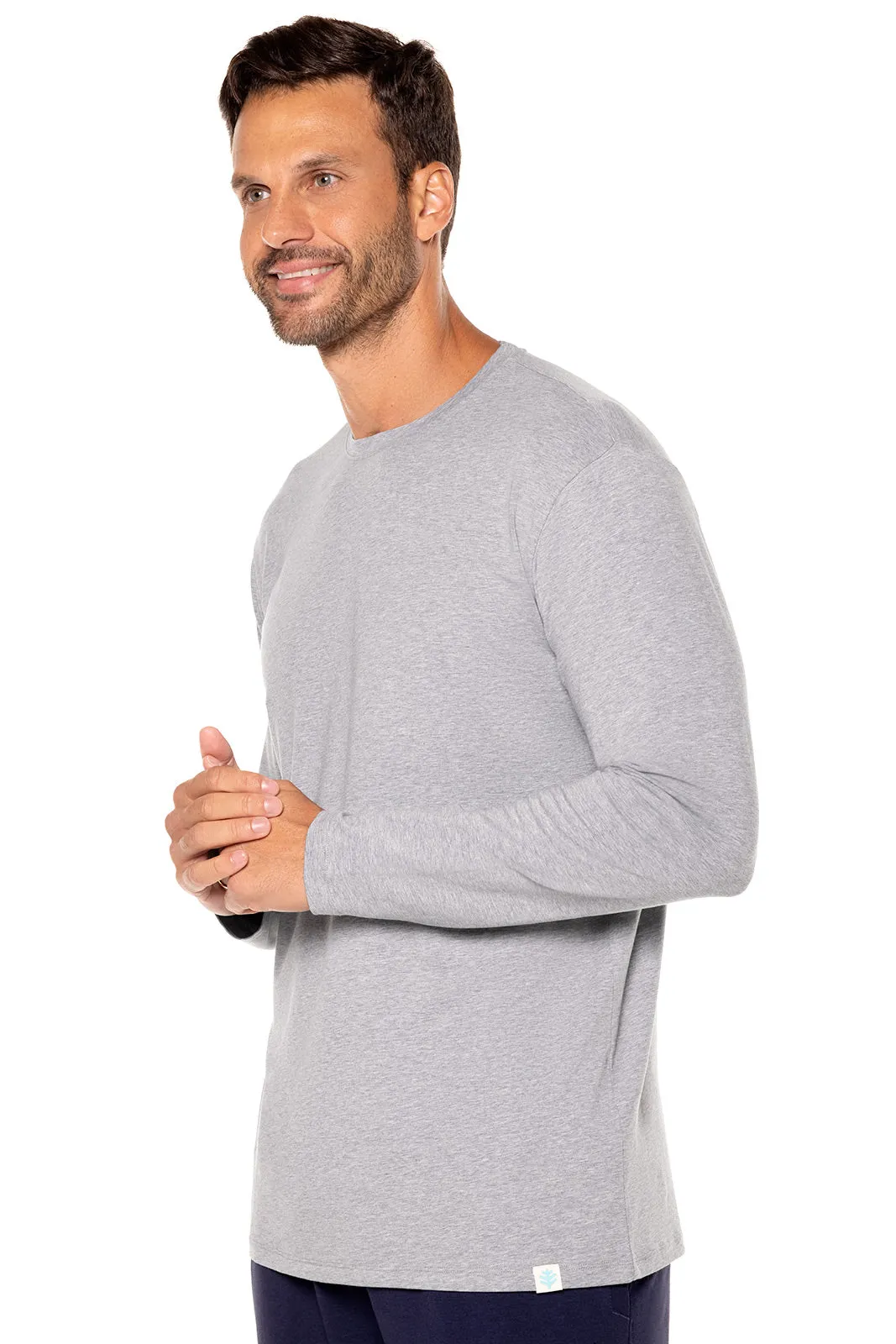 Men's Morada Everyday Long Sleeve T-Shirt | Grey Heather