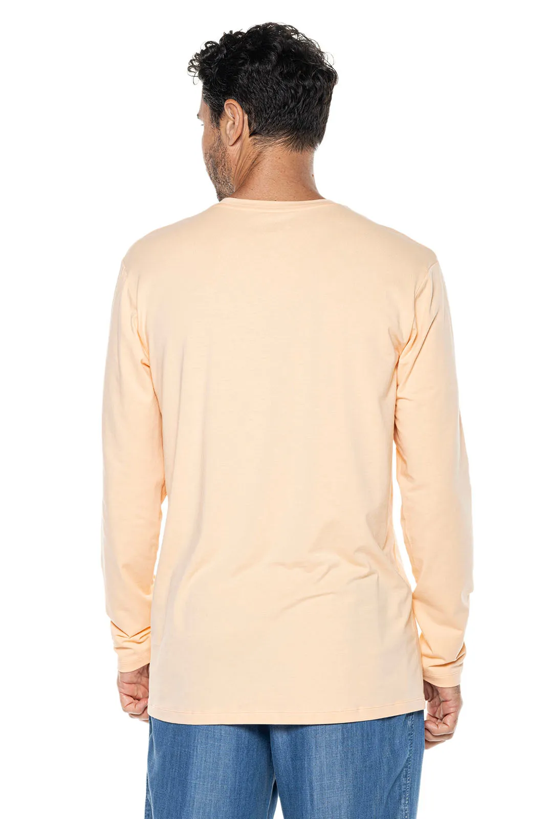 Men's Morada Everyday Long Sleeve T-Shirt  |  Peach Fuzz