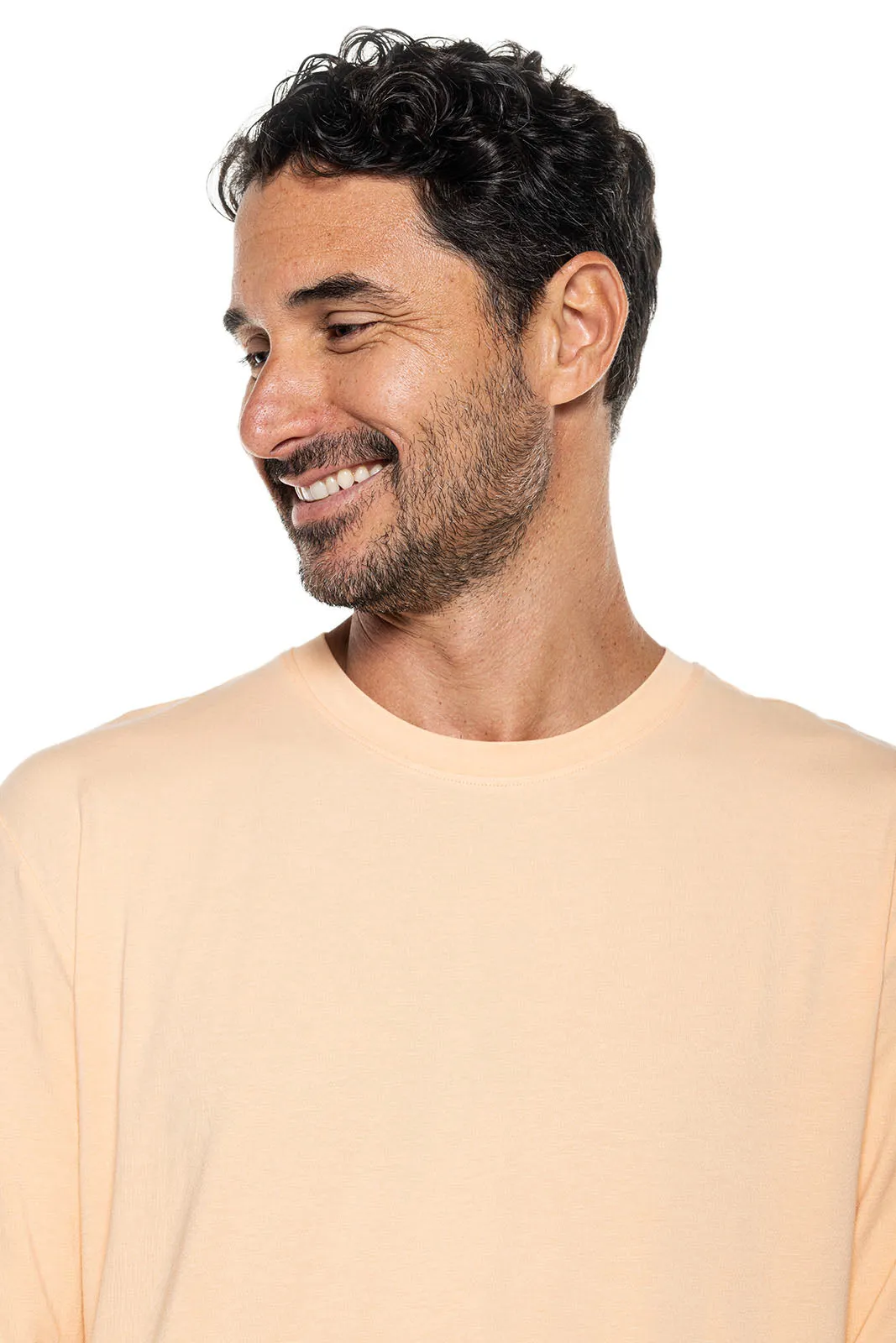 Men's Morada Everyday Long Sleeve T-Shirt  |  Peach Fuzz