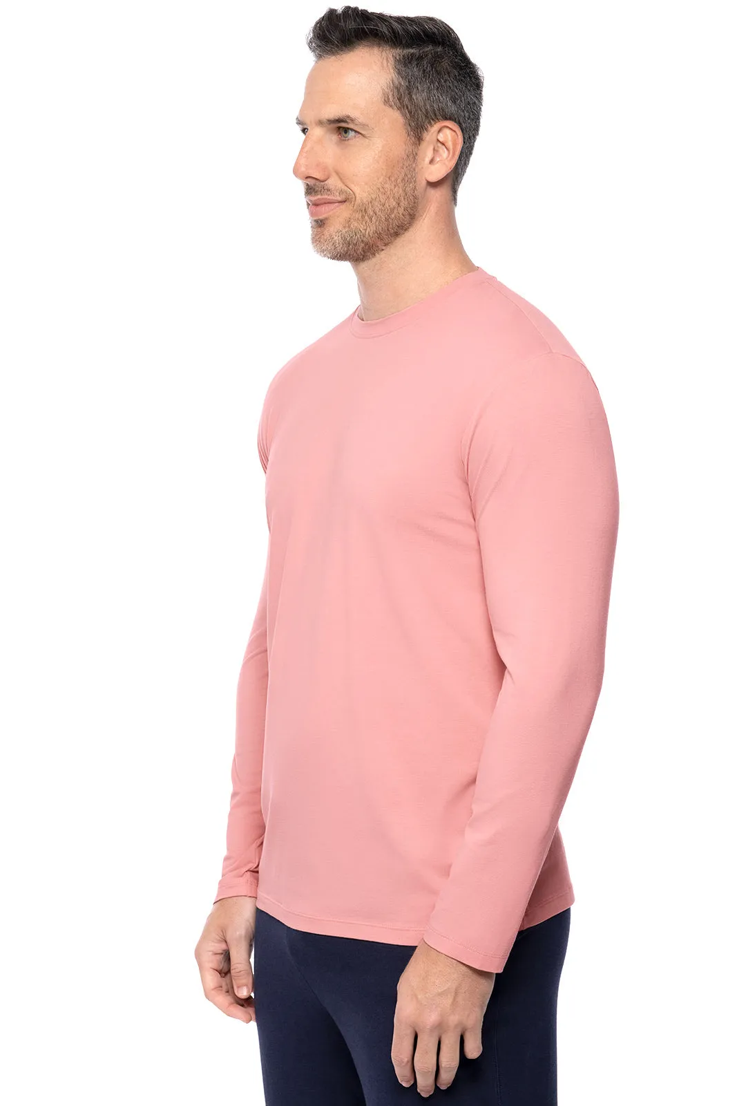 Men's Morada Everyday Long Sleeve T-Shirt  |  Peachy Pink