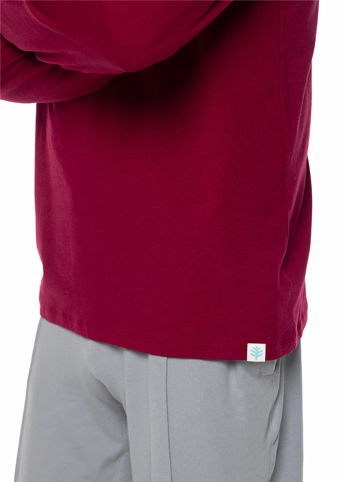 Men's Morada Everyday Long Sleeve T-Shirt | Red Crush