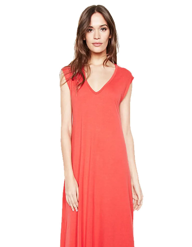 Michael Lauren Henderson Maxi Dress in Gypsy Red