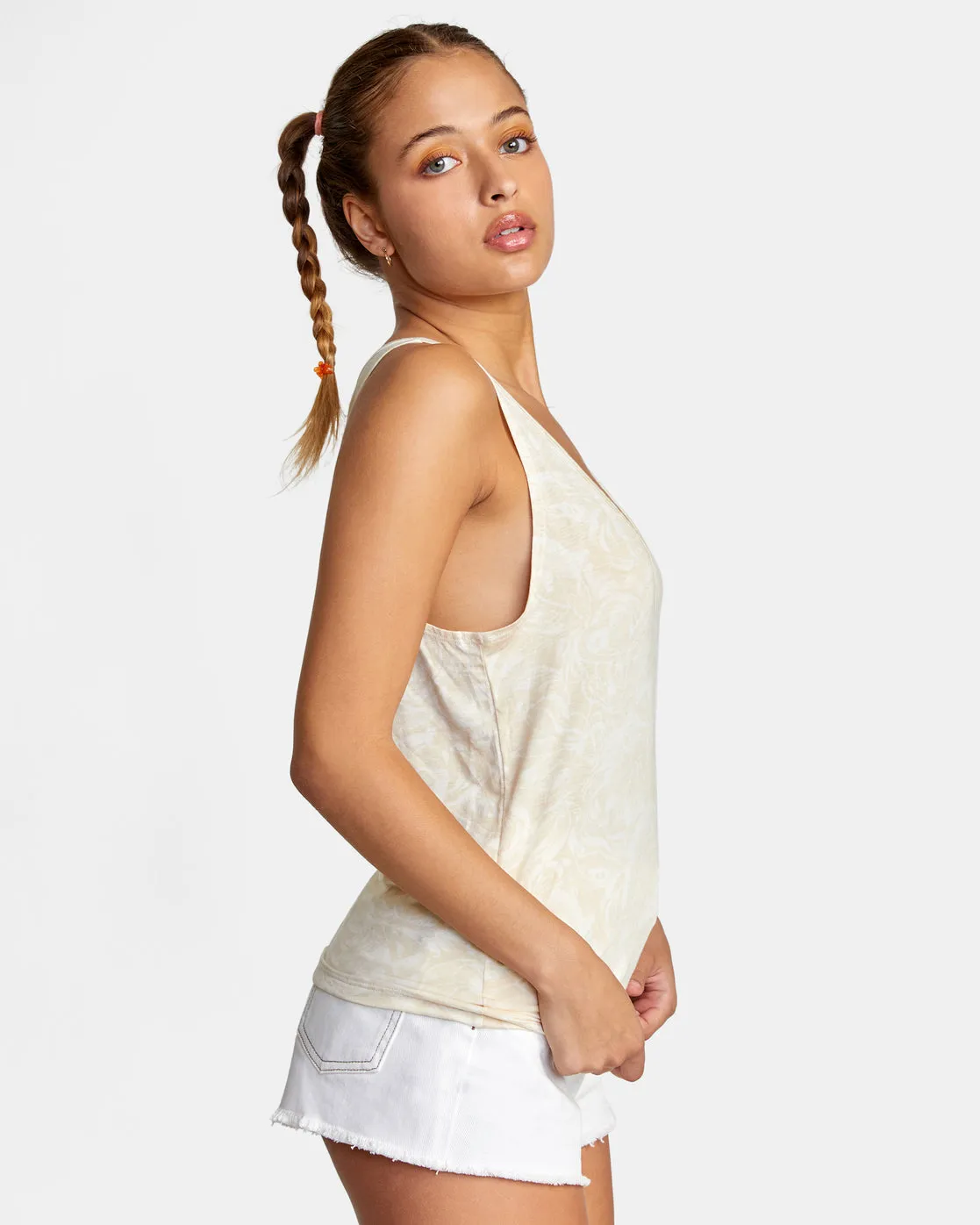 Minted Tank Top - Cream