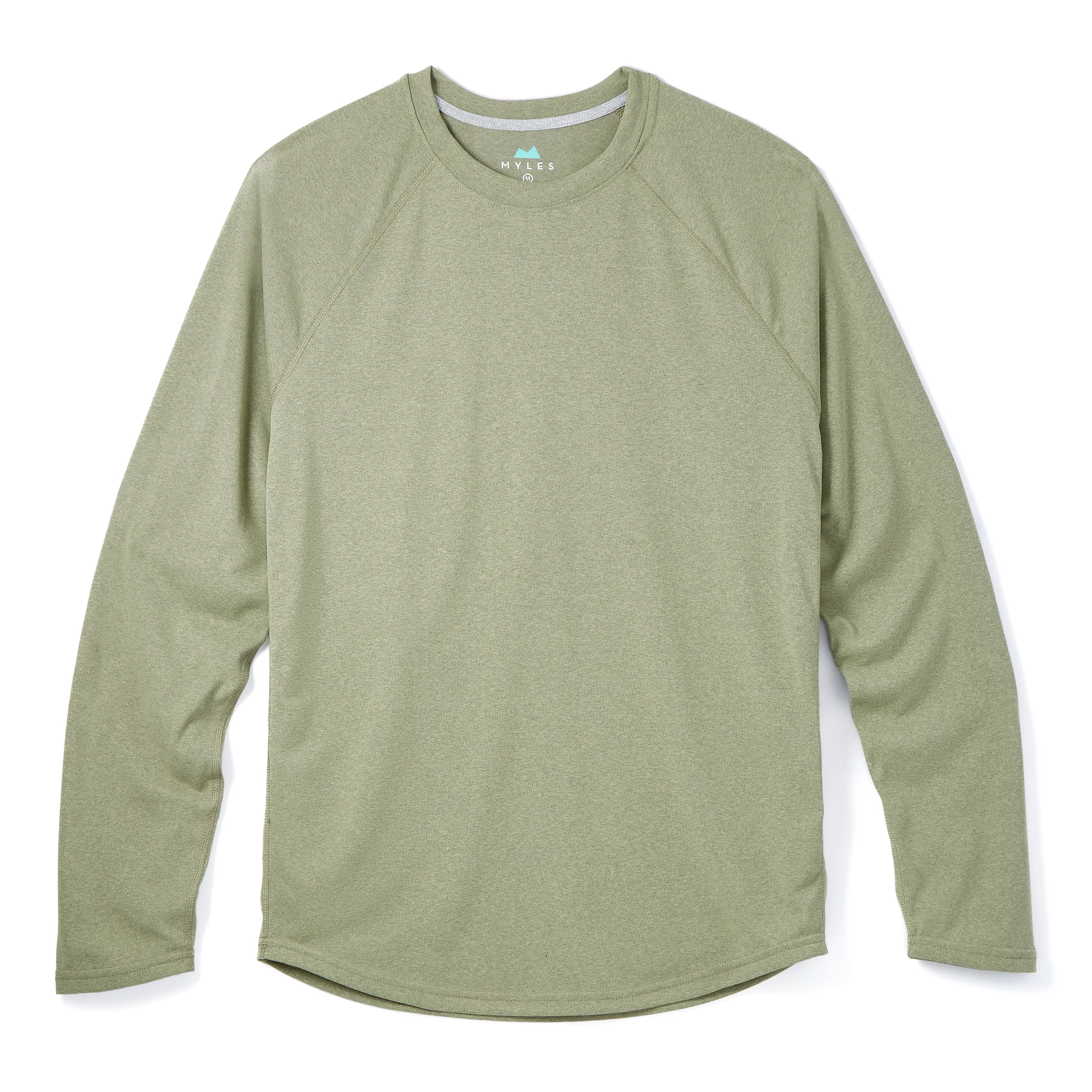 Momentum Long Sleeve in Heather Olive