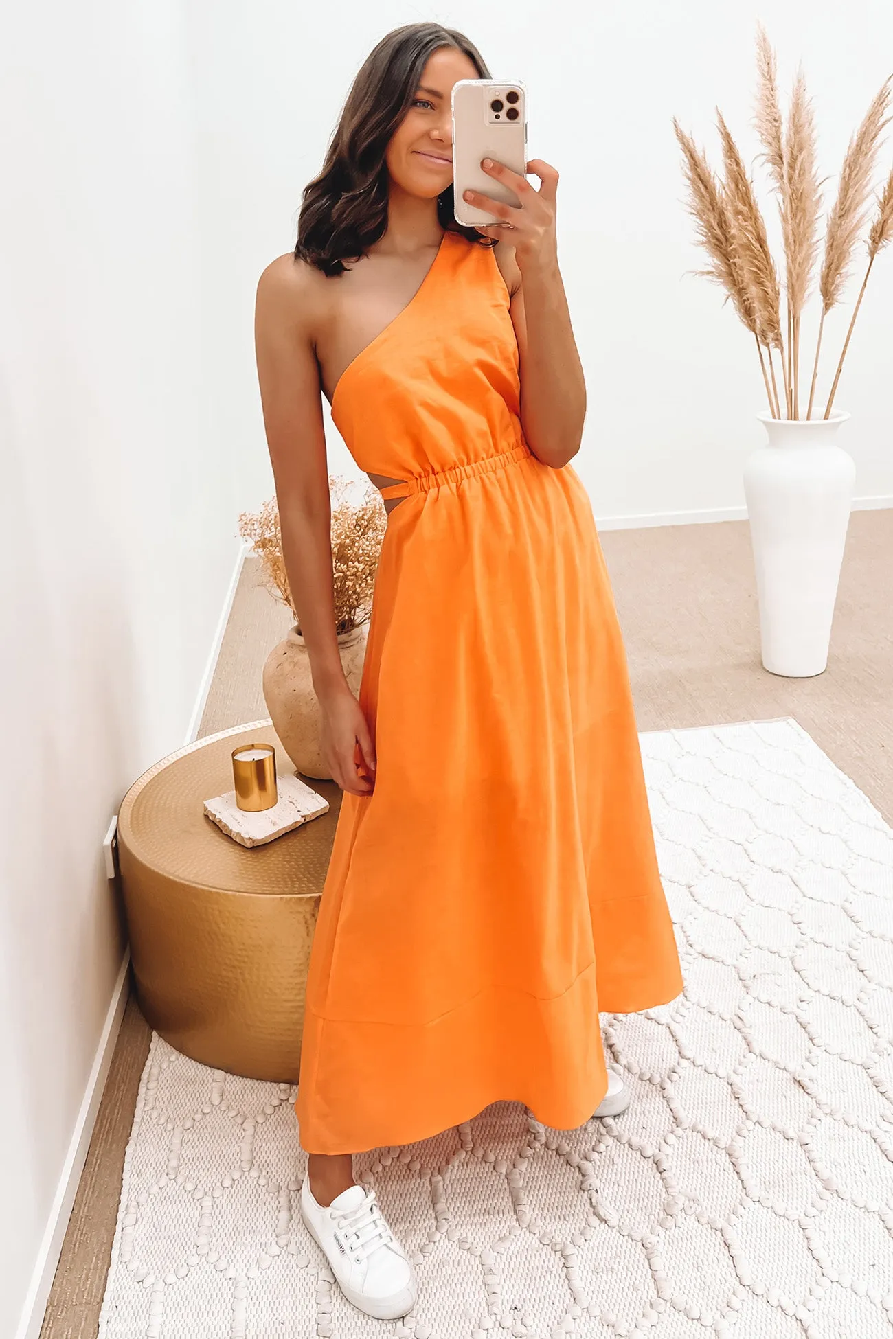 Morgan Maxi Dress Orange