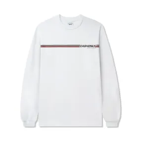 Motion L/S Tee, White