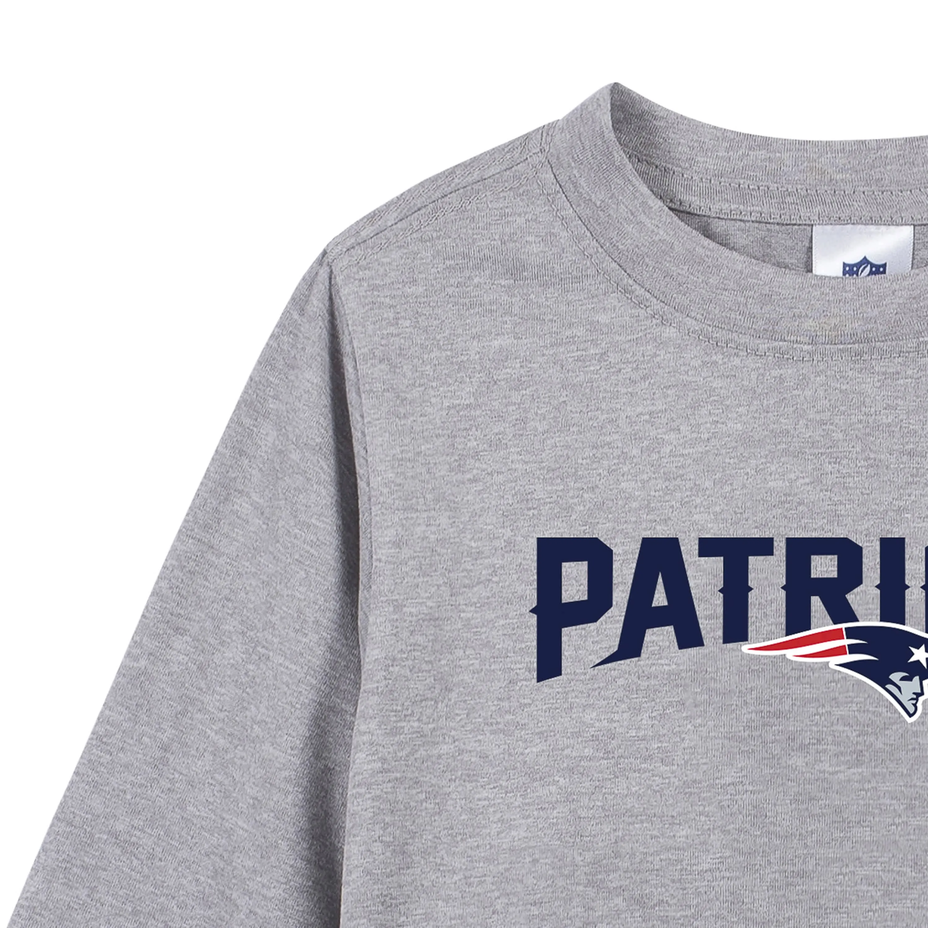 New England Patriots Toddler Boys Long Sleeve Tee Shirt