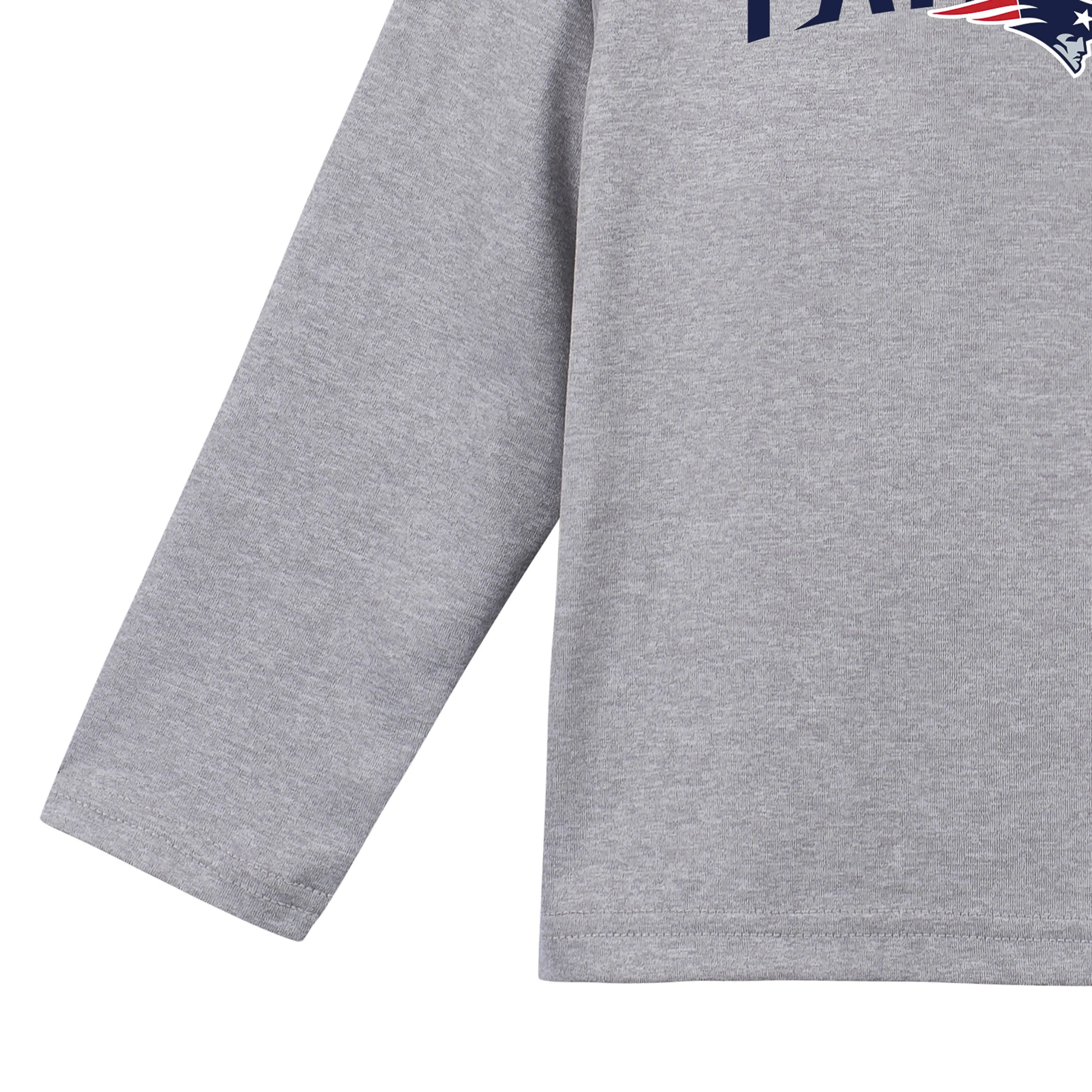 New England Patriots Toddler Boys Long Sleeve Tee Shirt