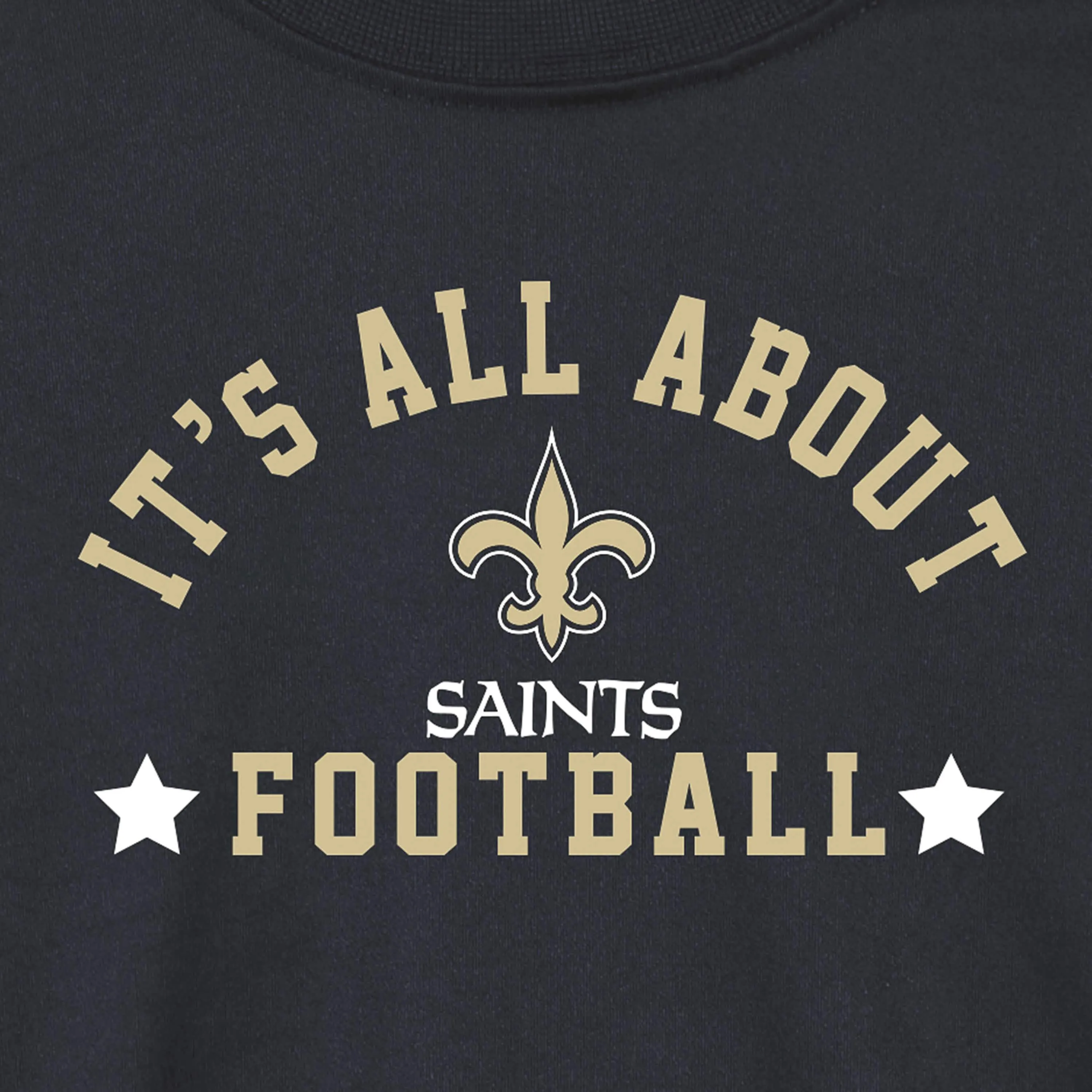 New Orleans Saints Baby & Toddler Boys Long Sleeve Tee Shirt